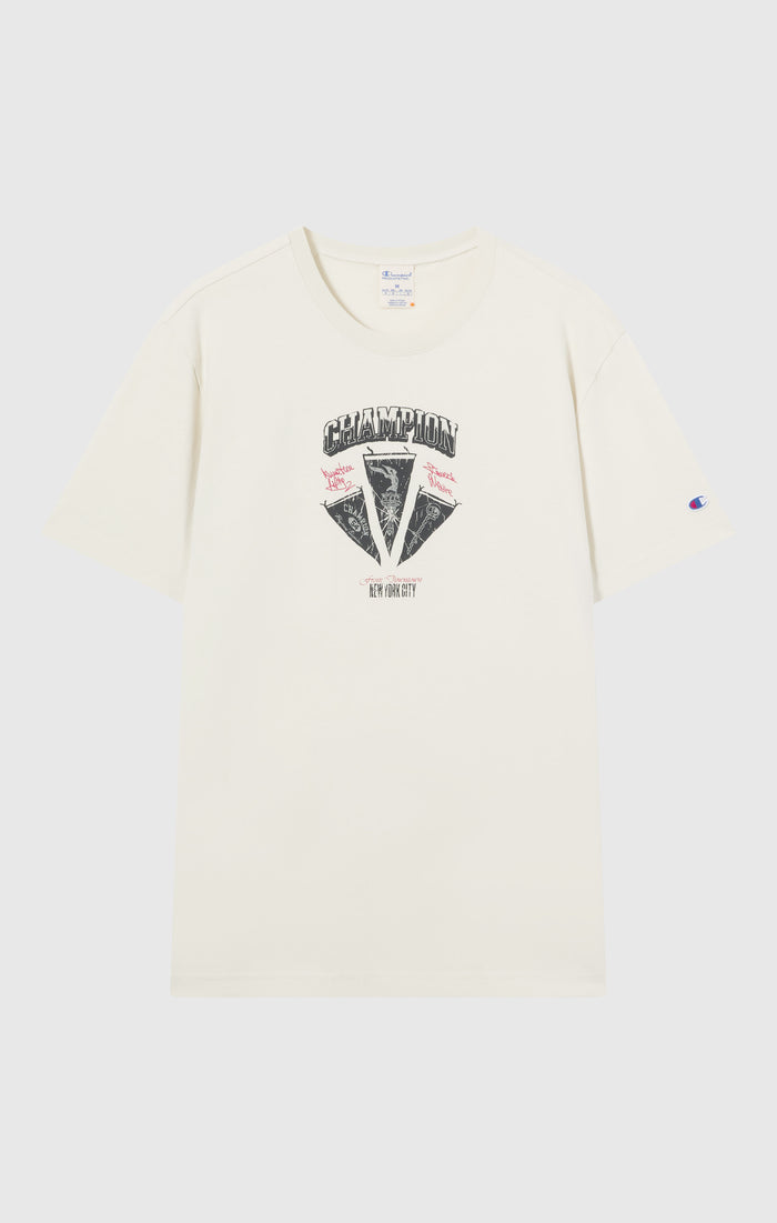 T-shirt con Grafica da Uomo REVERSE WEAVE