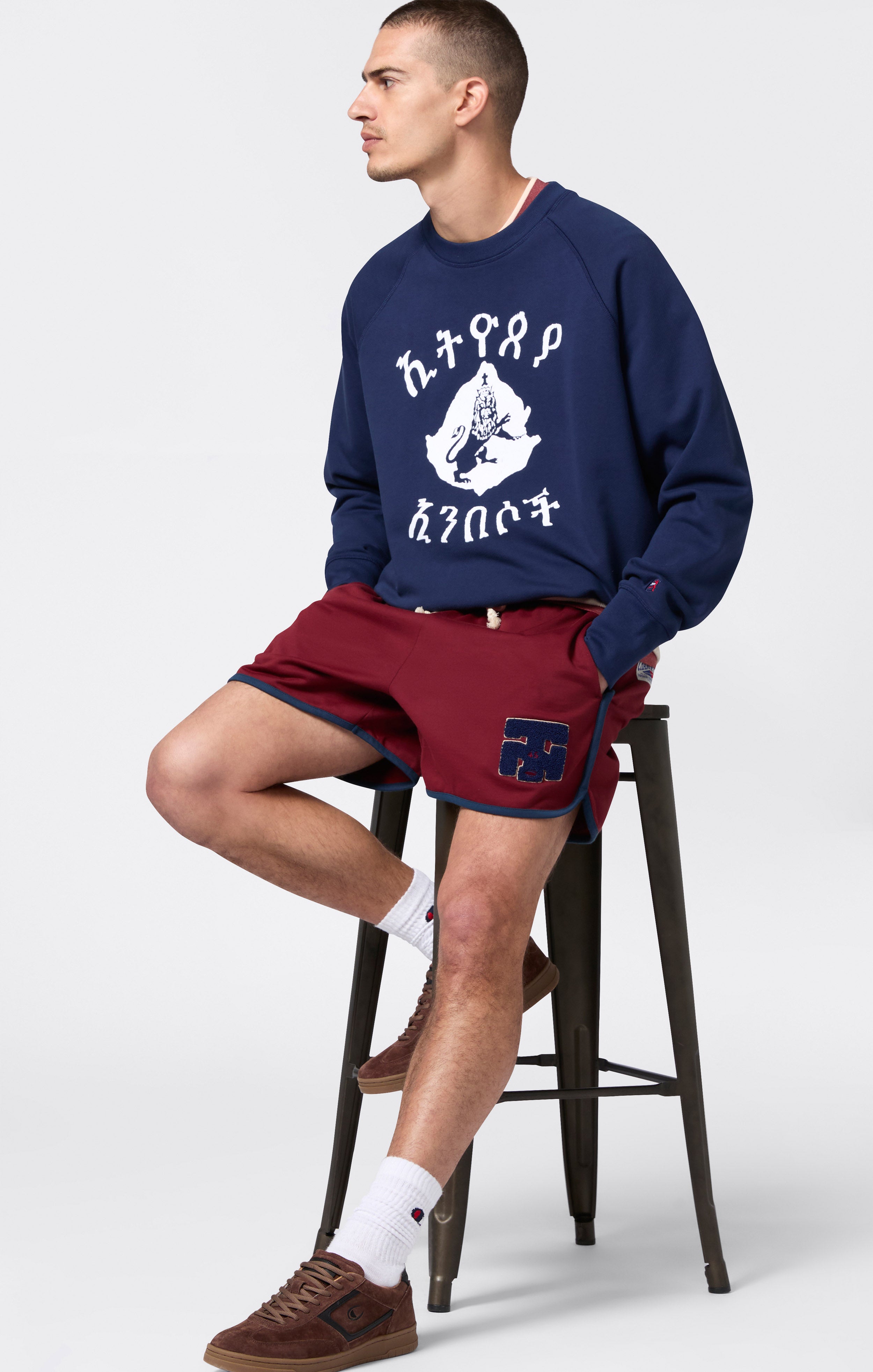 Men’s Sweatshirt Heavy Terry Index & Archives Island Trees