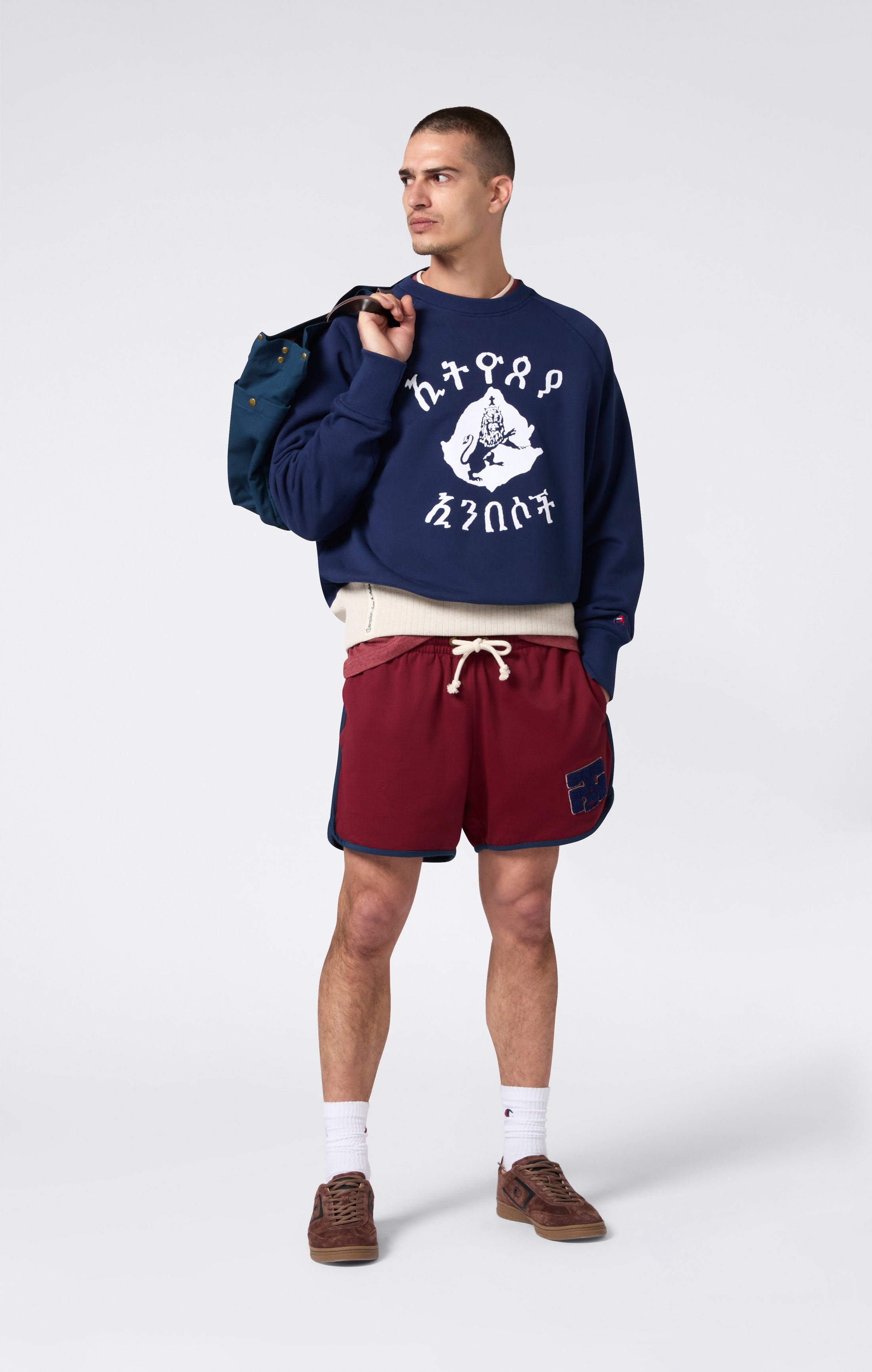 Herren Sweatshirt Aus Schwerem Terry Index & Archives Island Trees