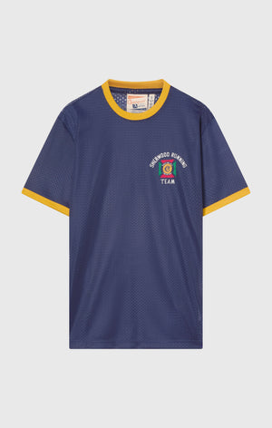 Herren-Baseballshirt aus Mesh Index & Archives Island Trees