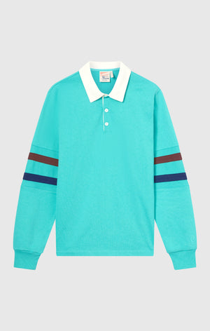 Herren-Poloshirt mit Langarm Index & Archives Island Trees