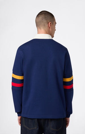 Herren-Poloshirt mit Langarm Index & Archives Island Trees