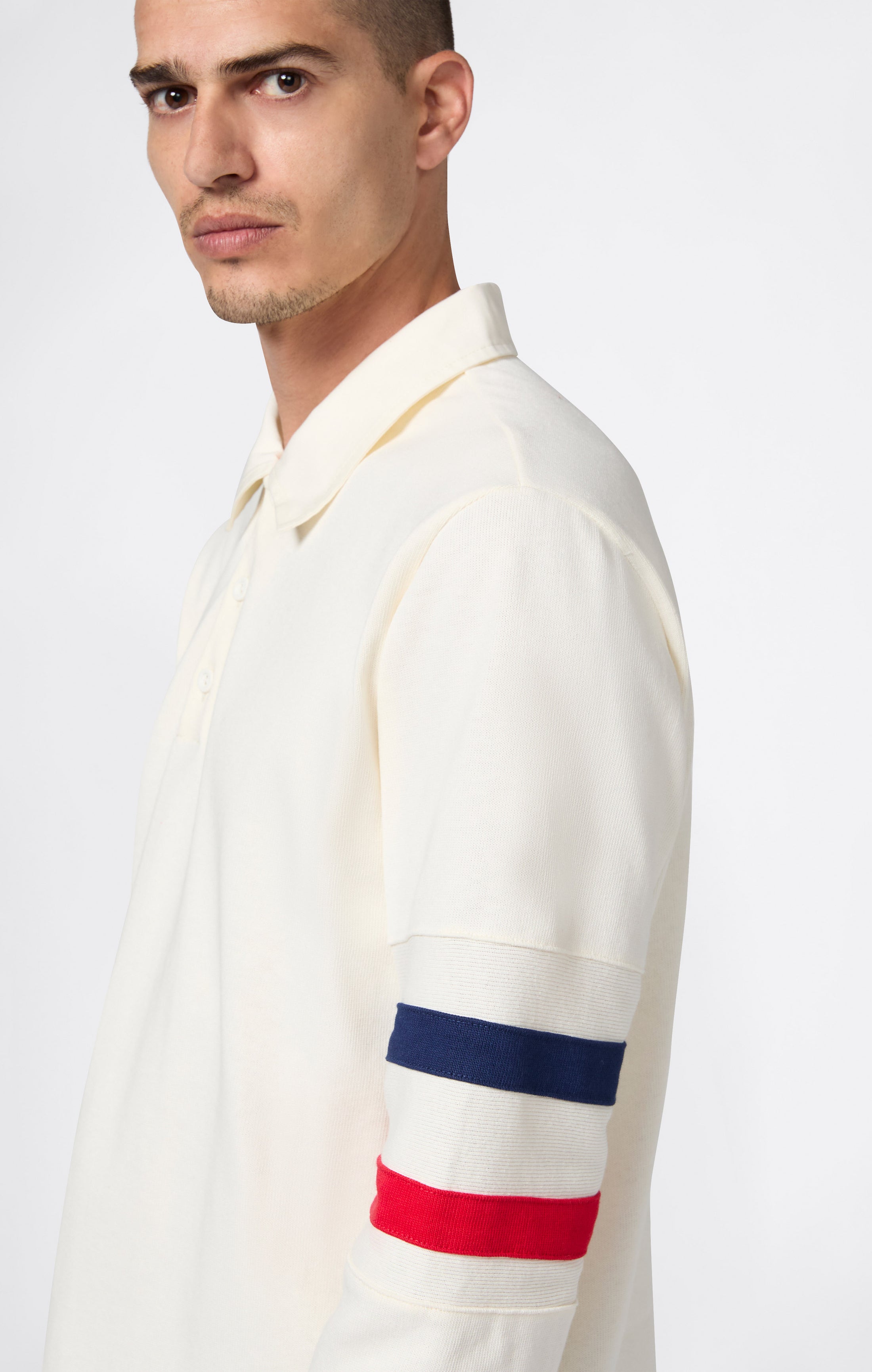 Herren-Poloshirt mit Langarm Index & Archives Island Trees