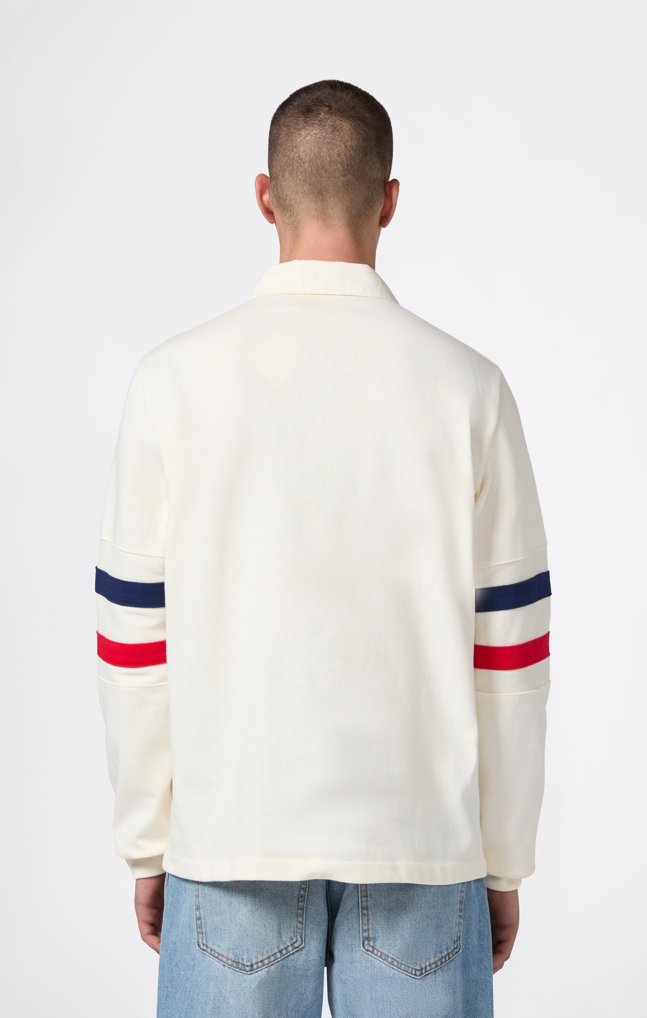 Herren-Poloshirt mit Langarm Index & Archives Island Trees
