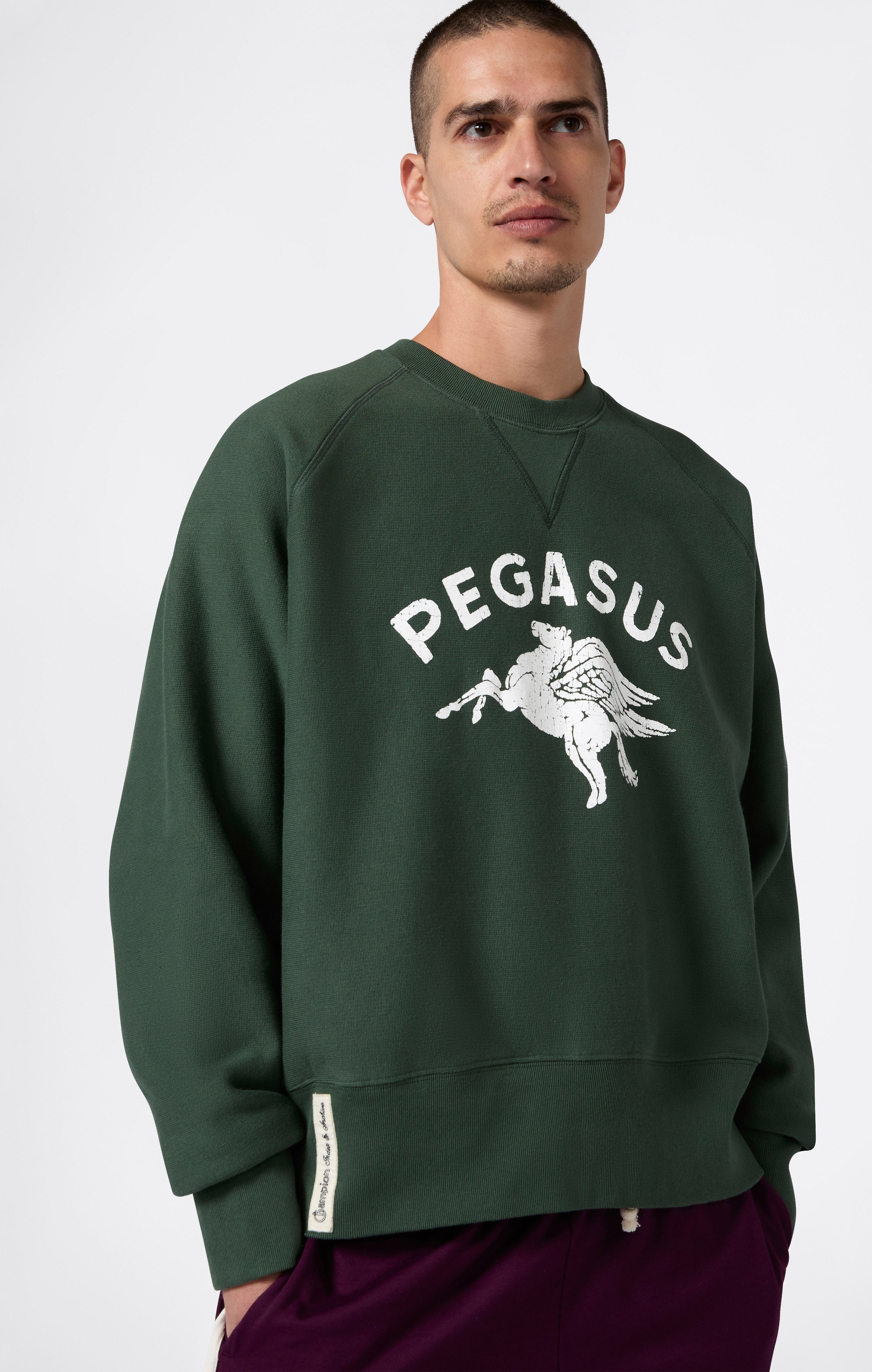 Felpa Da Uomo Con Interno Felpato Reverse Weave Index & Archives Sunset