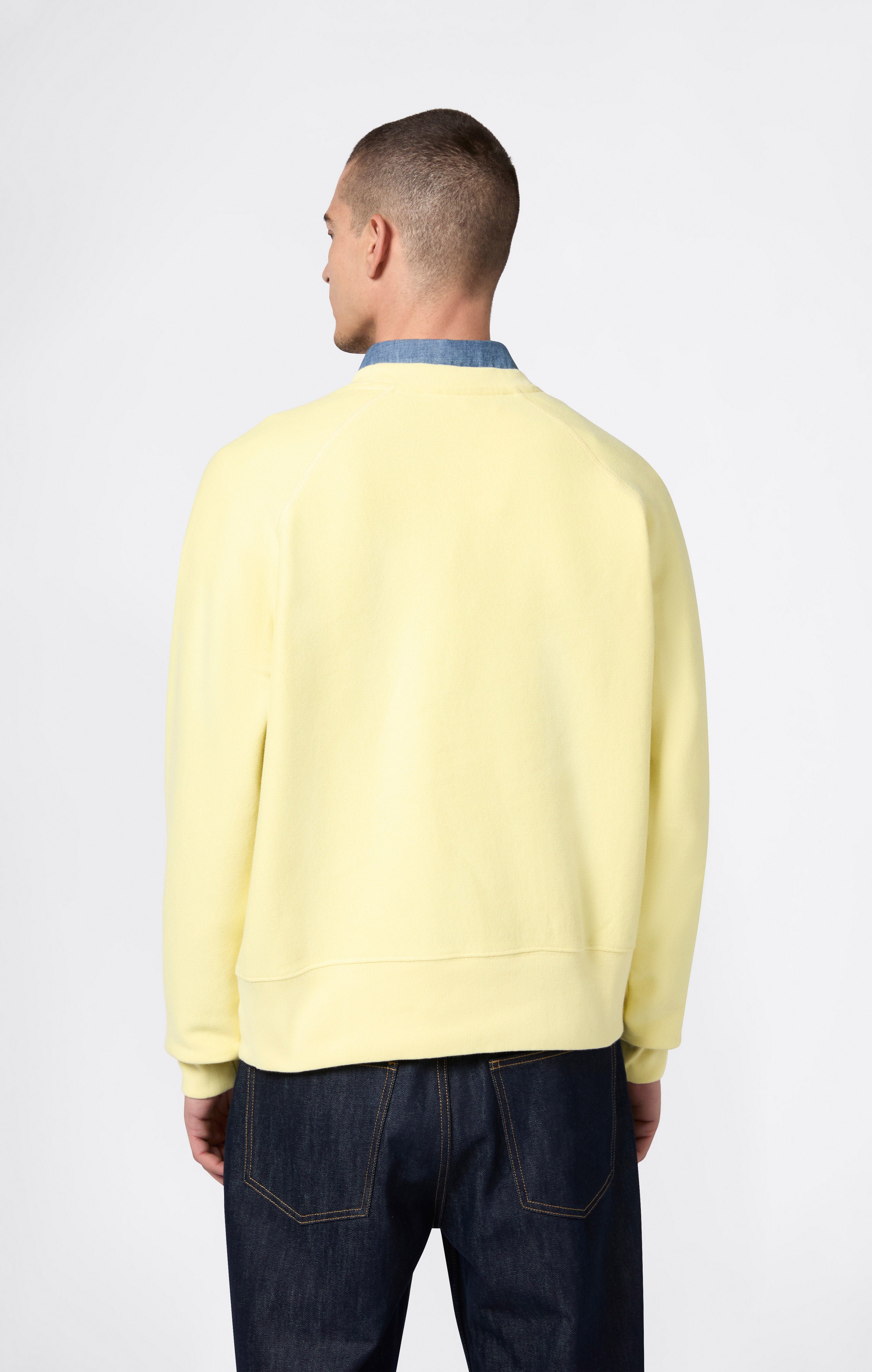 Felpa Da Uomo Con Interno Felpato Reverse Weave Index & Archives Sunset