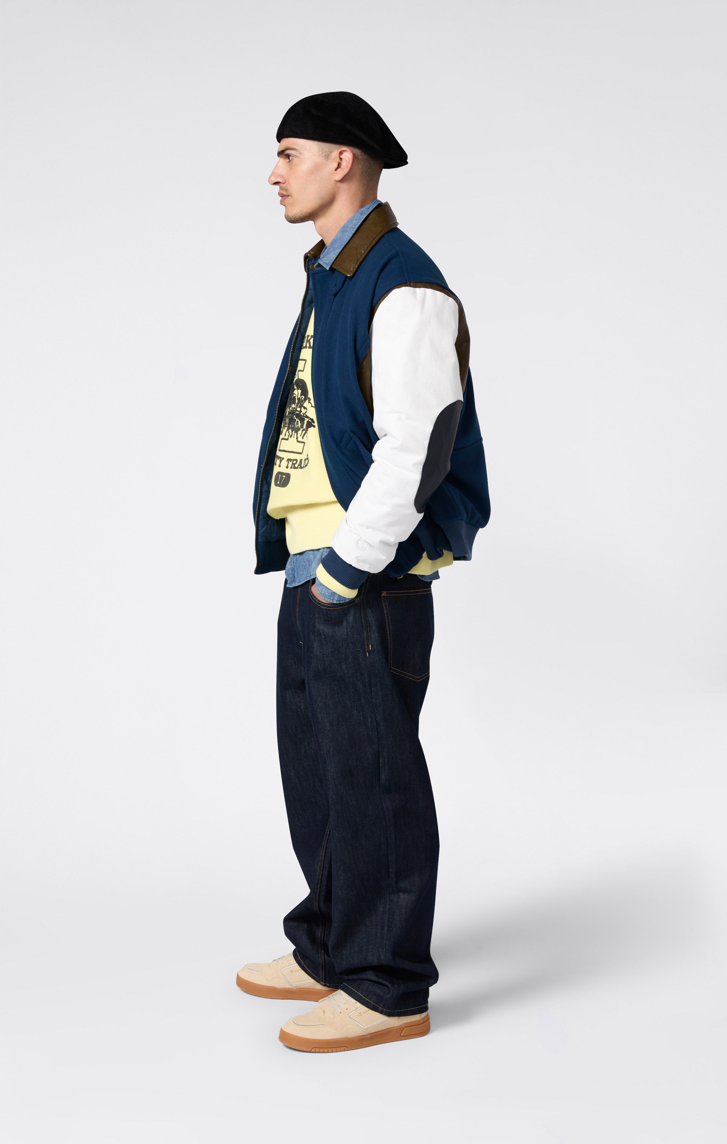 Felpa Da Uomo Con Interno Felpato Reverse Weave Index & Archives Sunset