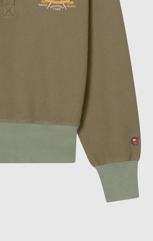 Men’s Fleece Button Sweatshirt Reverse Weave Index & Archives Lighthouse