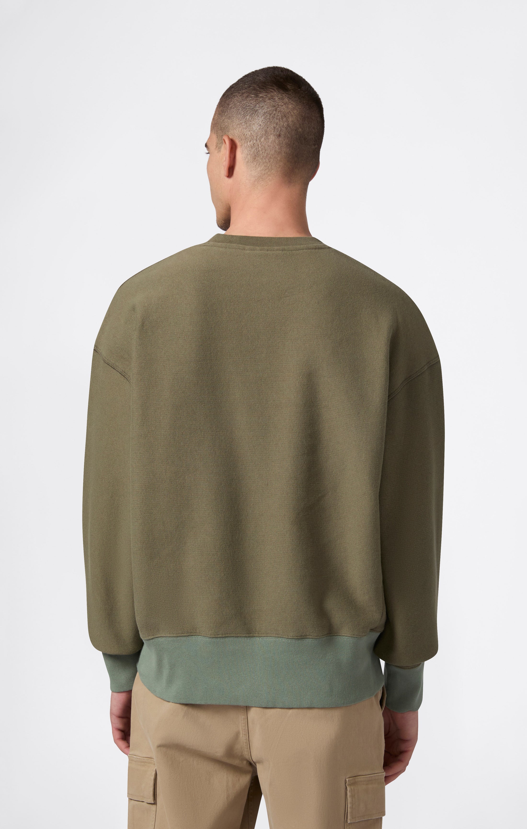 Men’s Fleece Button Sweatshirt Reverse Weave Index & Archives Lighthouse