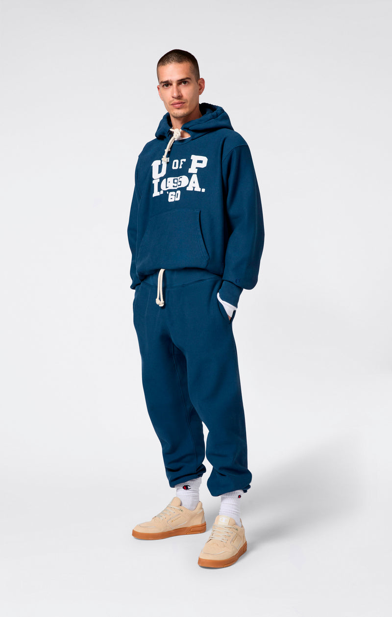 Pantaloni con Fondo Elasticizzato da Uomo con Interno Felpato Reverse Weave Index & Archives Lighthouse