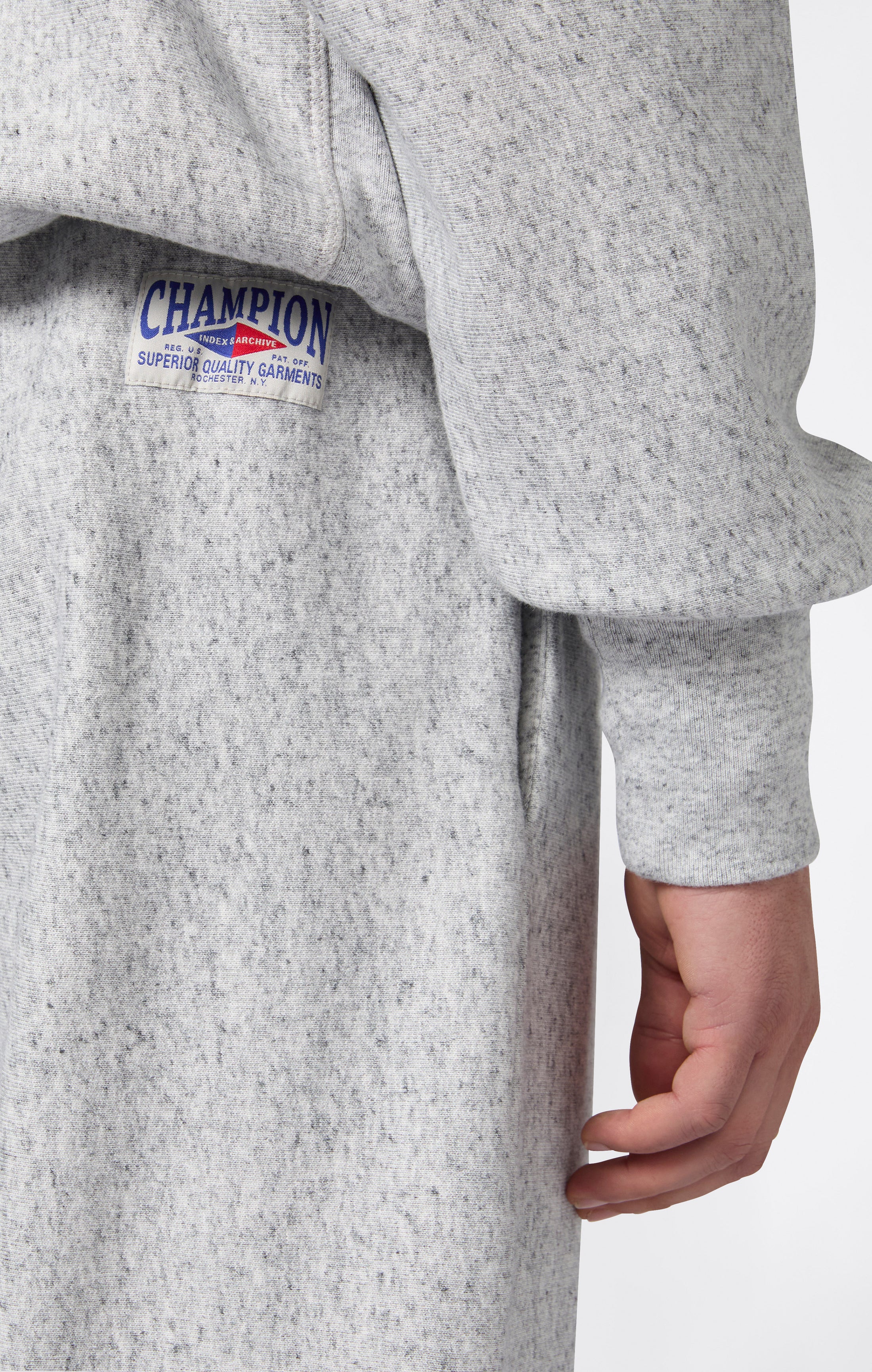 Pantaloni con Fondo Elasticizzato da Uomo con Interno Felpato Reverse Weave Index & Archives Lighthouse