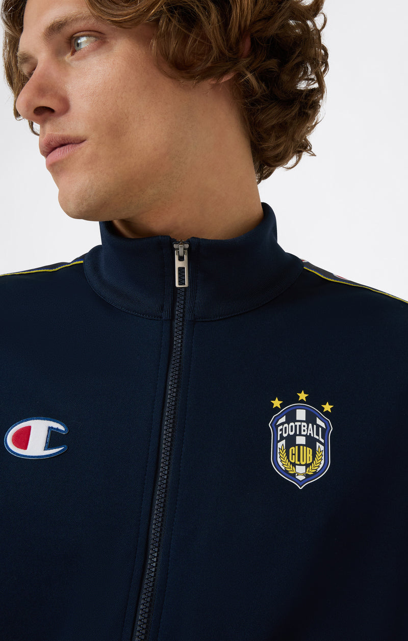 Herren Sweatshirt mit durchgehendem Reißverschluss Sport Heritage