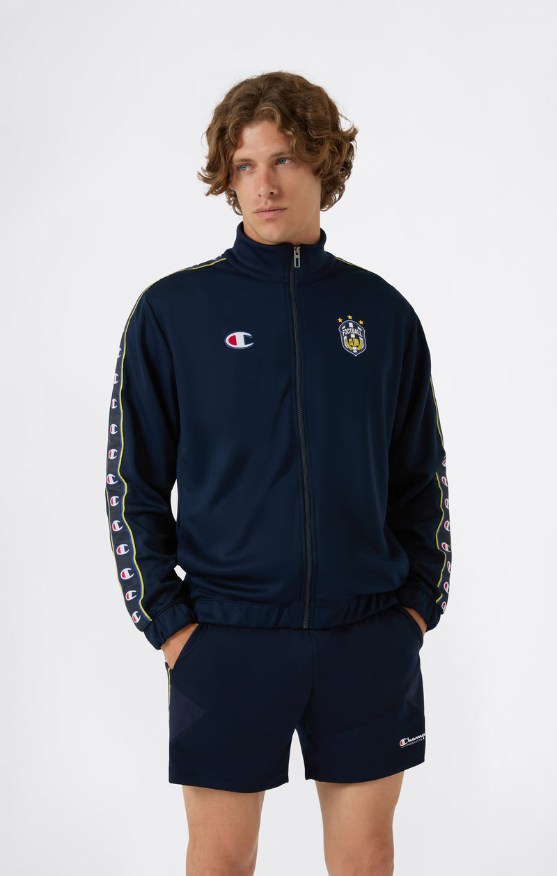 Herren Sweatshirt mit durchgehendem Reißverschluss Sport Heritage