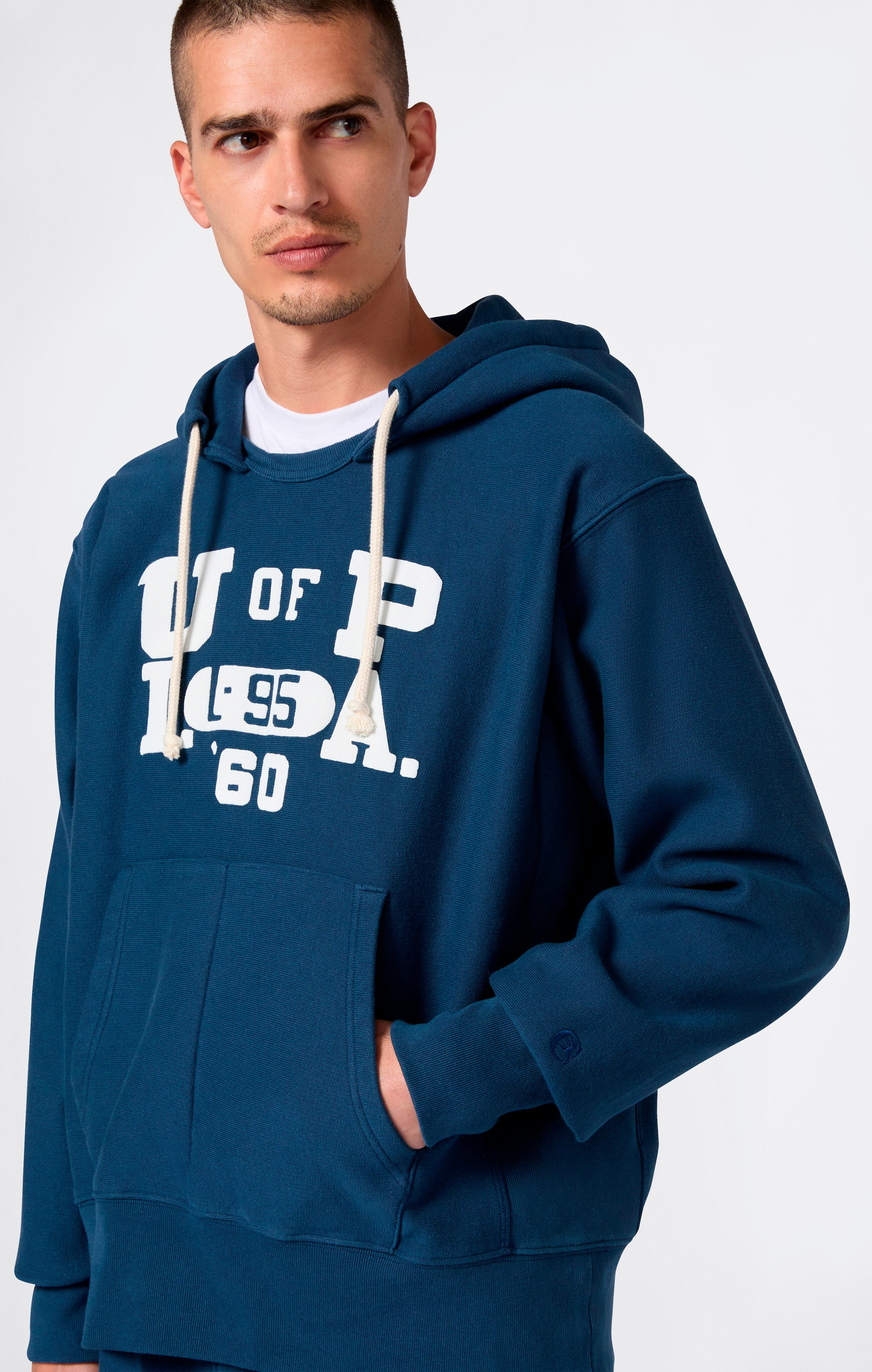 Herren-Kapuzenpullover mit Angerautem Innenmaterial Reverse Weave Index & Archives Lighthouse