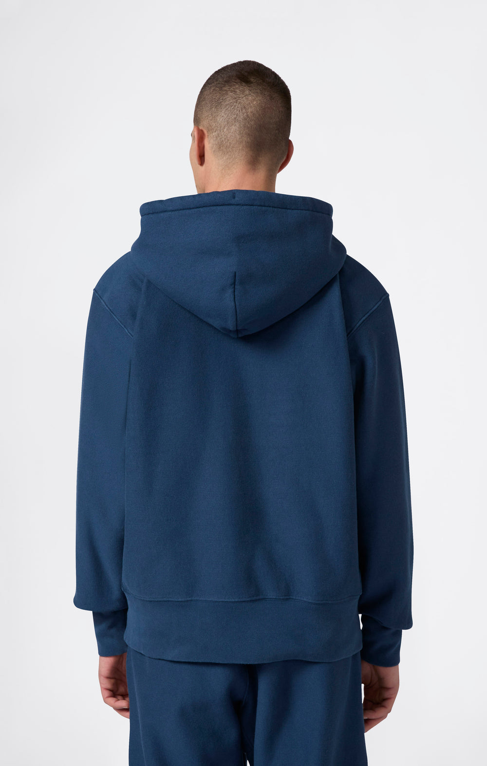 Sweat à Capuche pour Homme avec Intérieur Gratté Reverse Weave Index & Archives Lighthouse