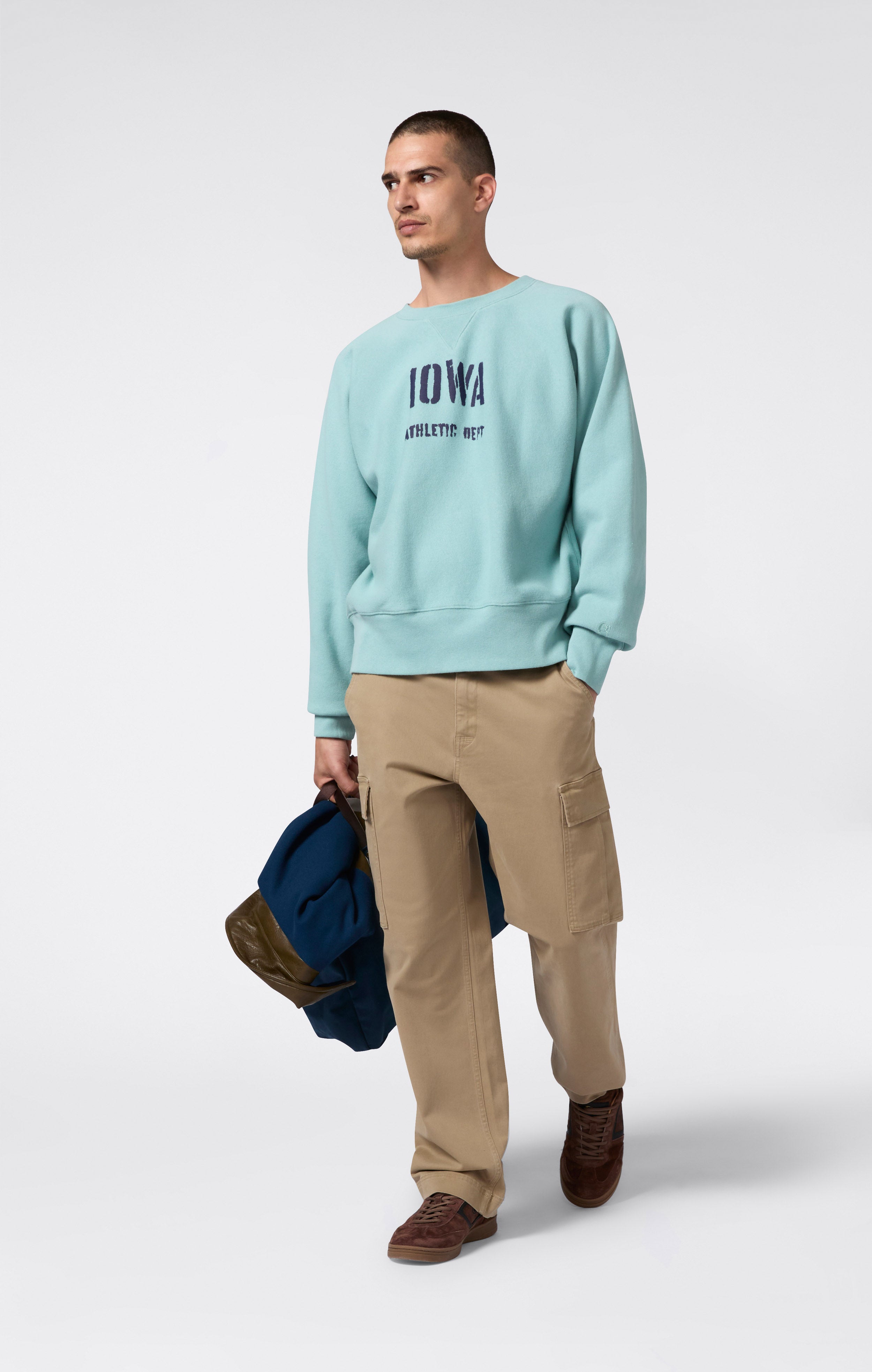 Felpa da Uomo in Reverse Weave Index & Archives Lighthouse