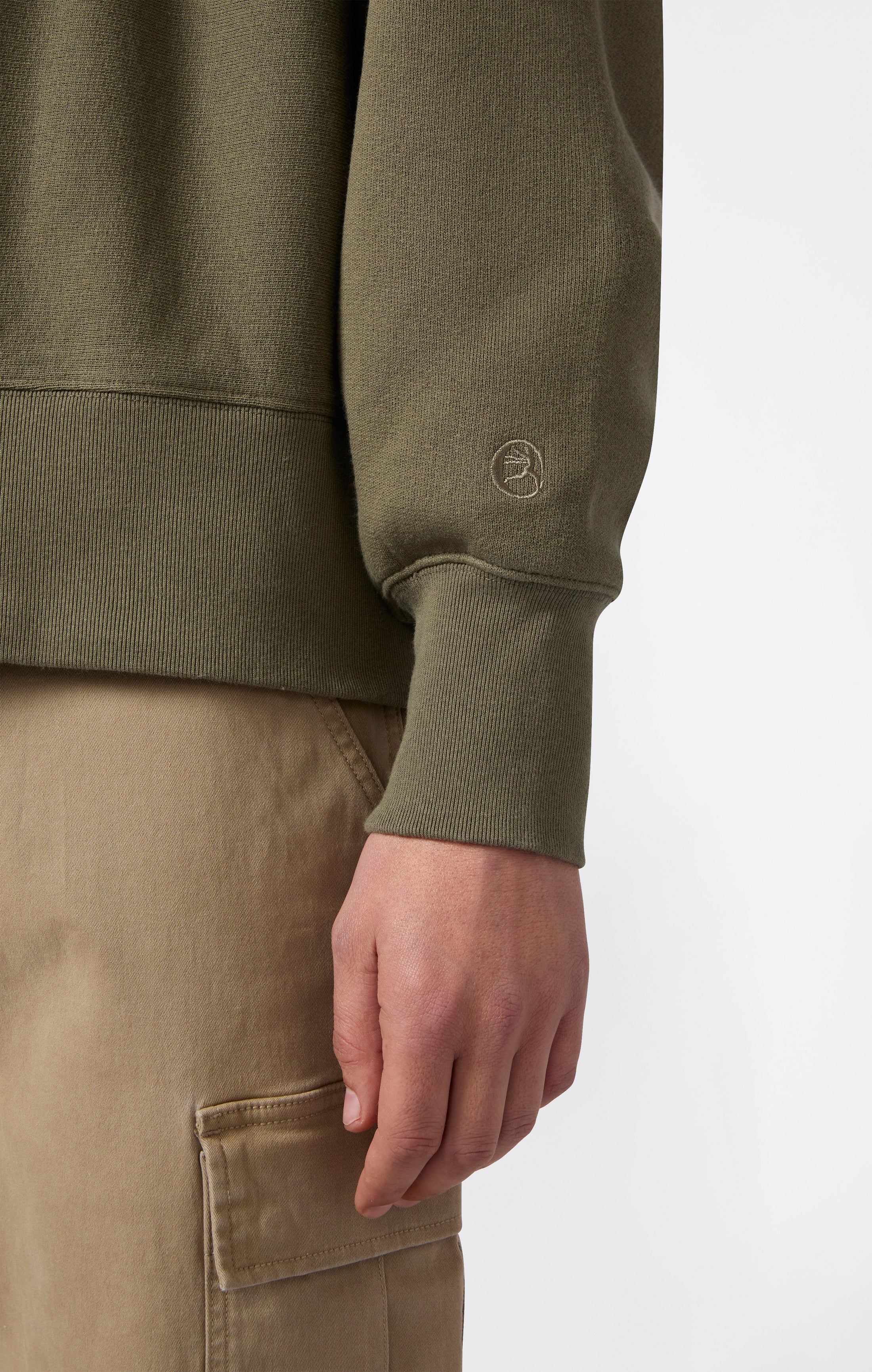Men’s Sweatshirt in Reverse Weave Index & Archives Lighthouse