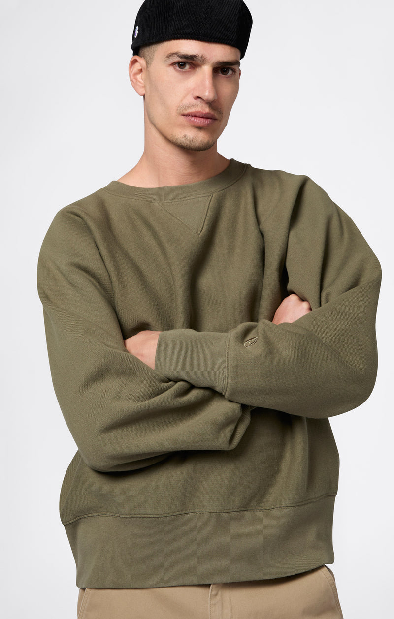 Men’s Sweatshirt in Reverse Weave Index & Archives Lighthouse