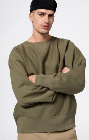 Men’s Sweatshirt in Reverse Weave Index & Archives Lighthouse
