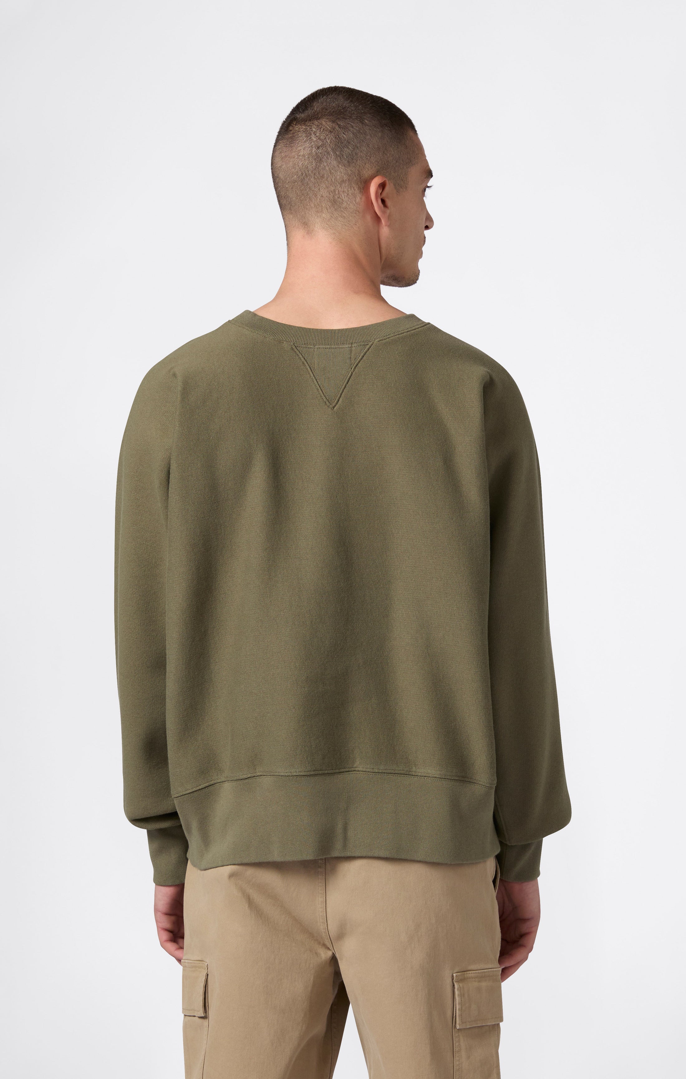 Men’s Sweatshirt in Reverse Weave Index & Archives Lighthouse