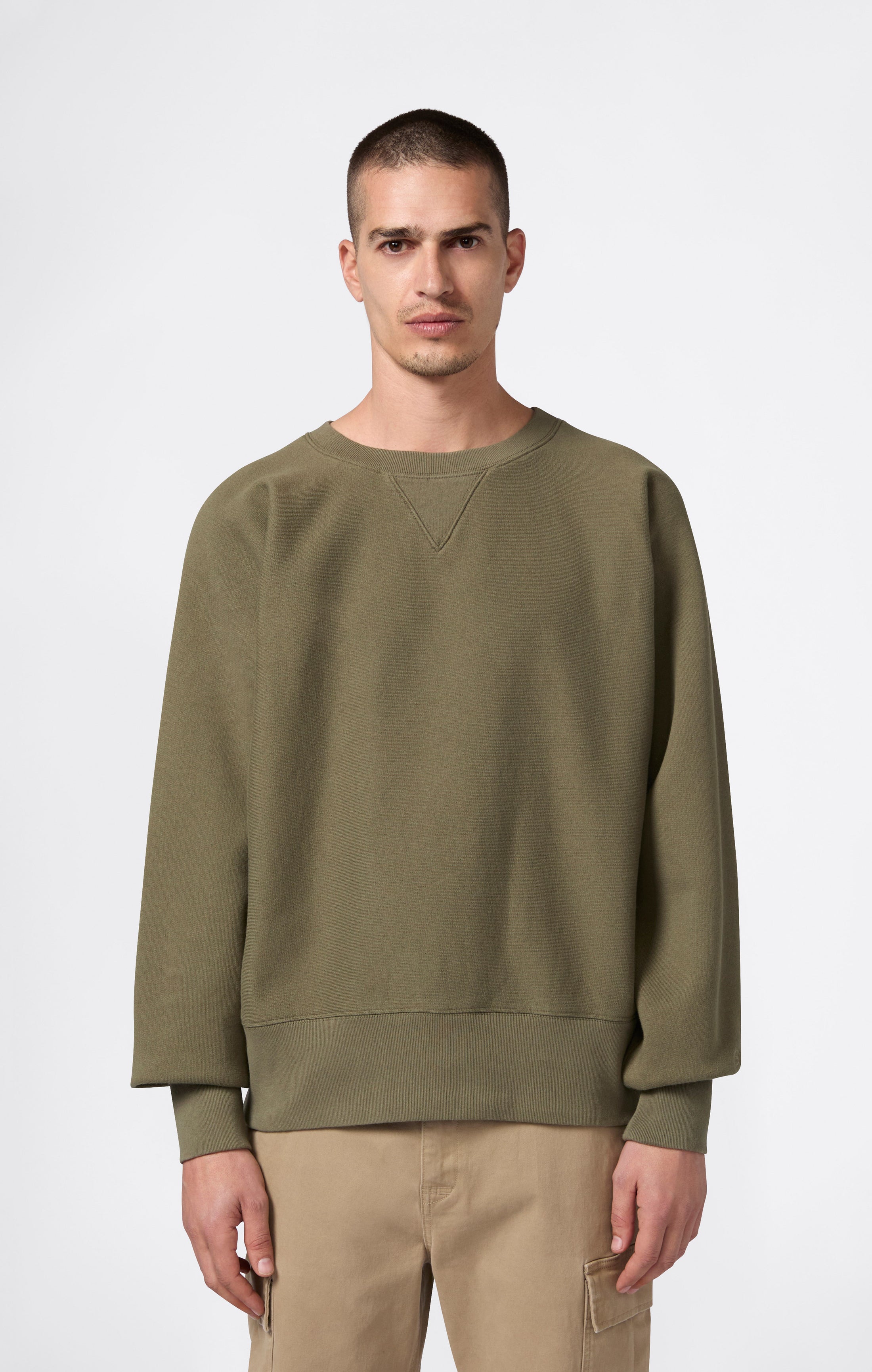 Felpa da Uomo in Reverse Weave Index & Archives Lighthouse