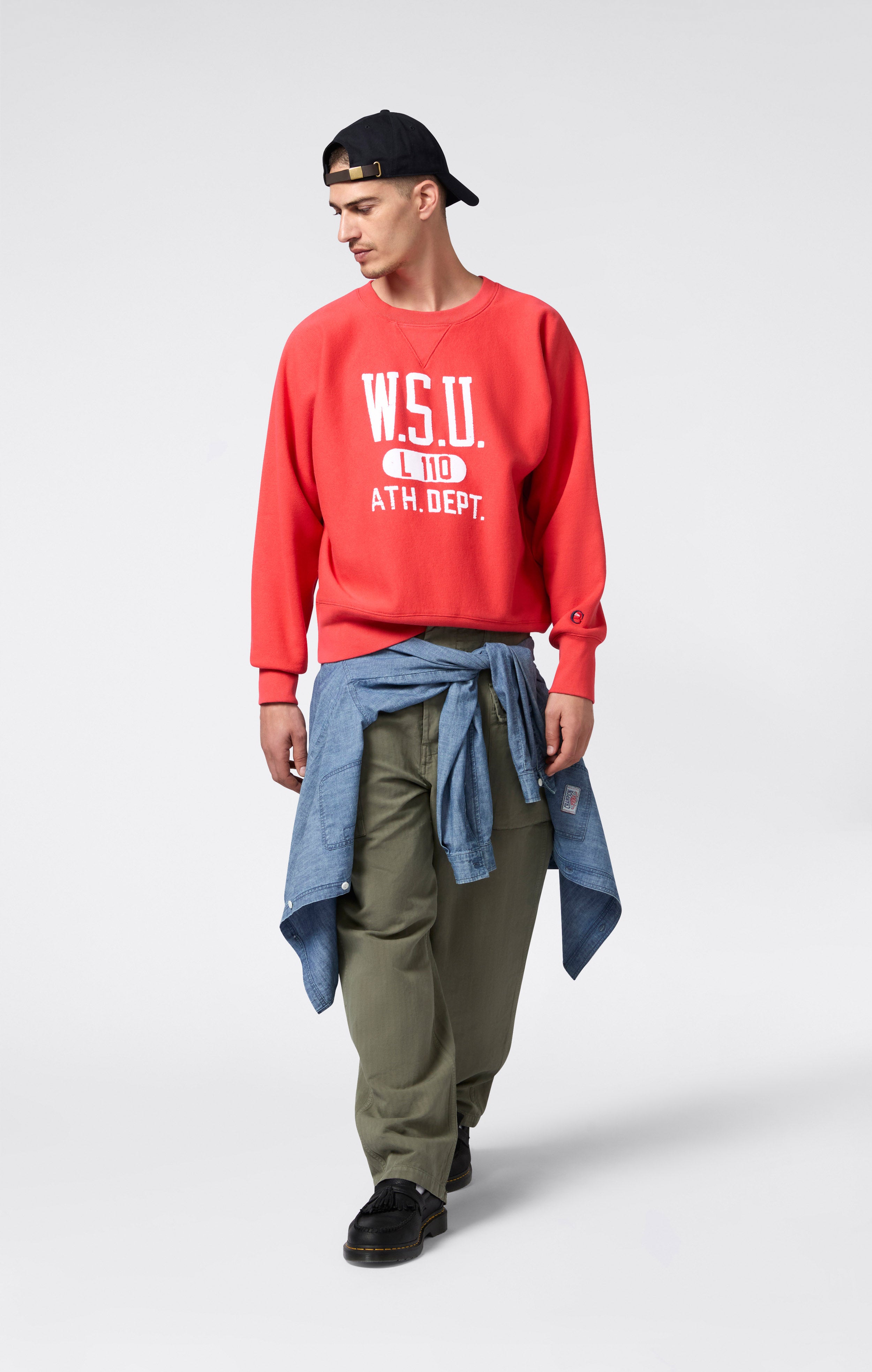 Felpa da Uomo in Reverse Weave Index & Archives Lighthouse