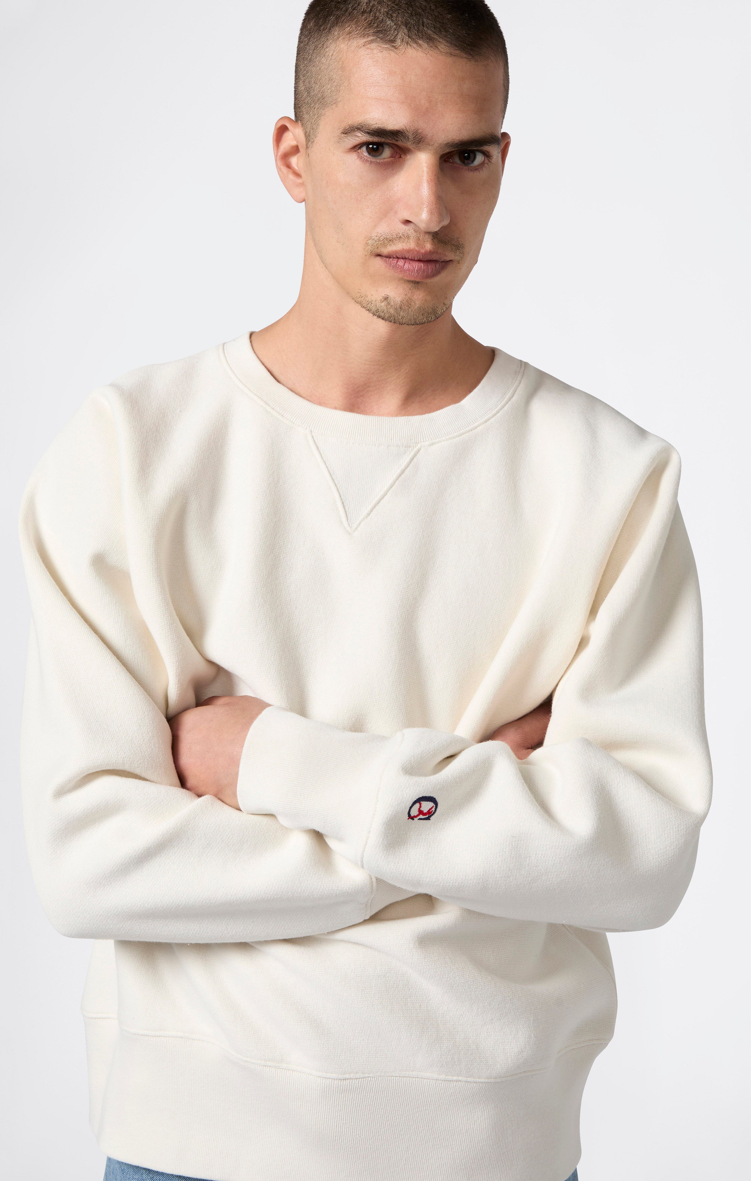 Men’s Sweatshirt in Reverse Weave Index & Archives Lighthouse
