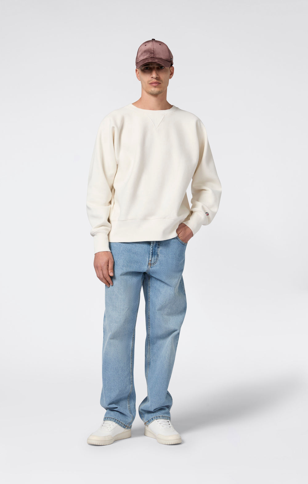 Men’s Sweatshirt in Reverse Weave Index & Archives Lighthouse
