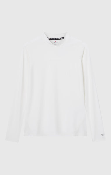 Men’s Quick Dry Mock Neck Long Sleeve T-Shirt