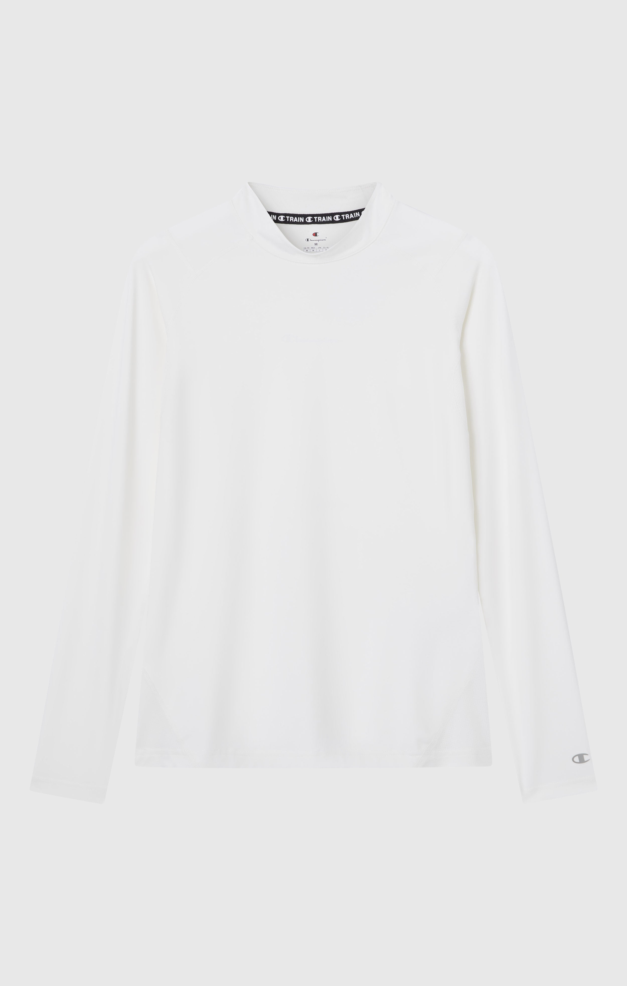 T-Shirt a Manica Lunga e Collo Alto da Uomo Quick Dry