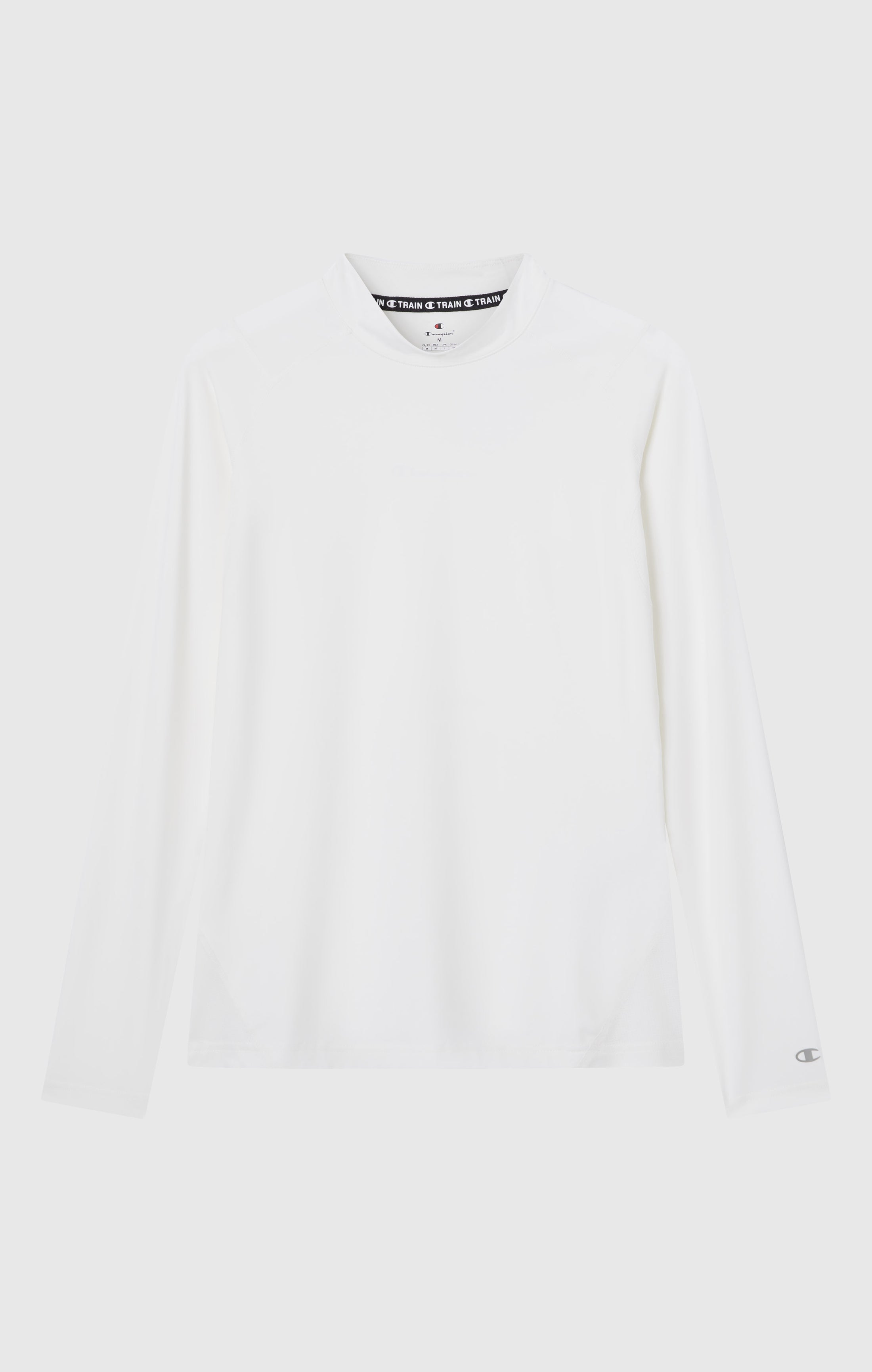 Men’s Quick Dry Mock Neck Long Sleeve T-Shirt