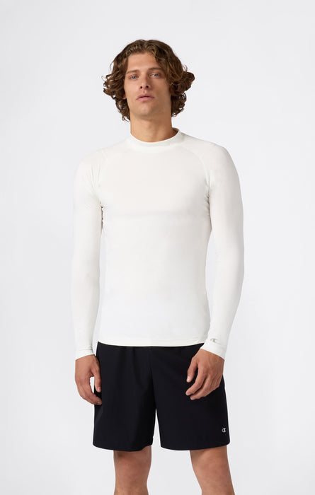 Men’s Quick Dry Mock Neck Long Sleeve T-Shirt