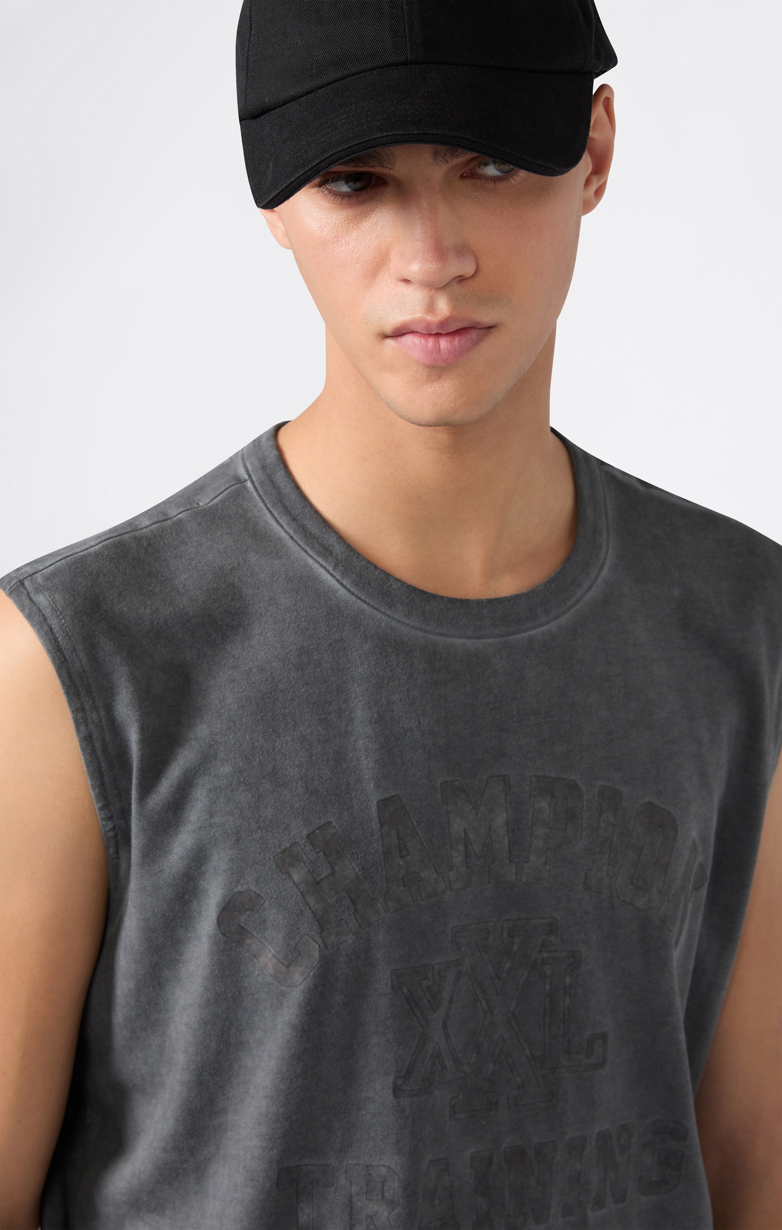 Men’s Graphic Muscle GYM Stretch Tank