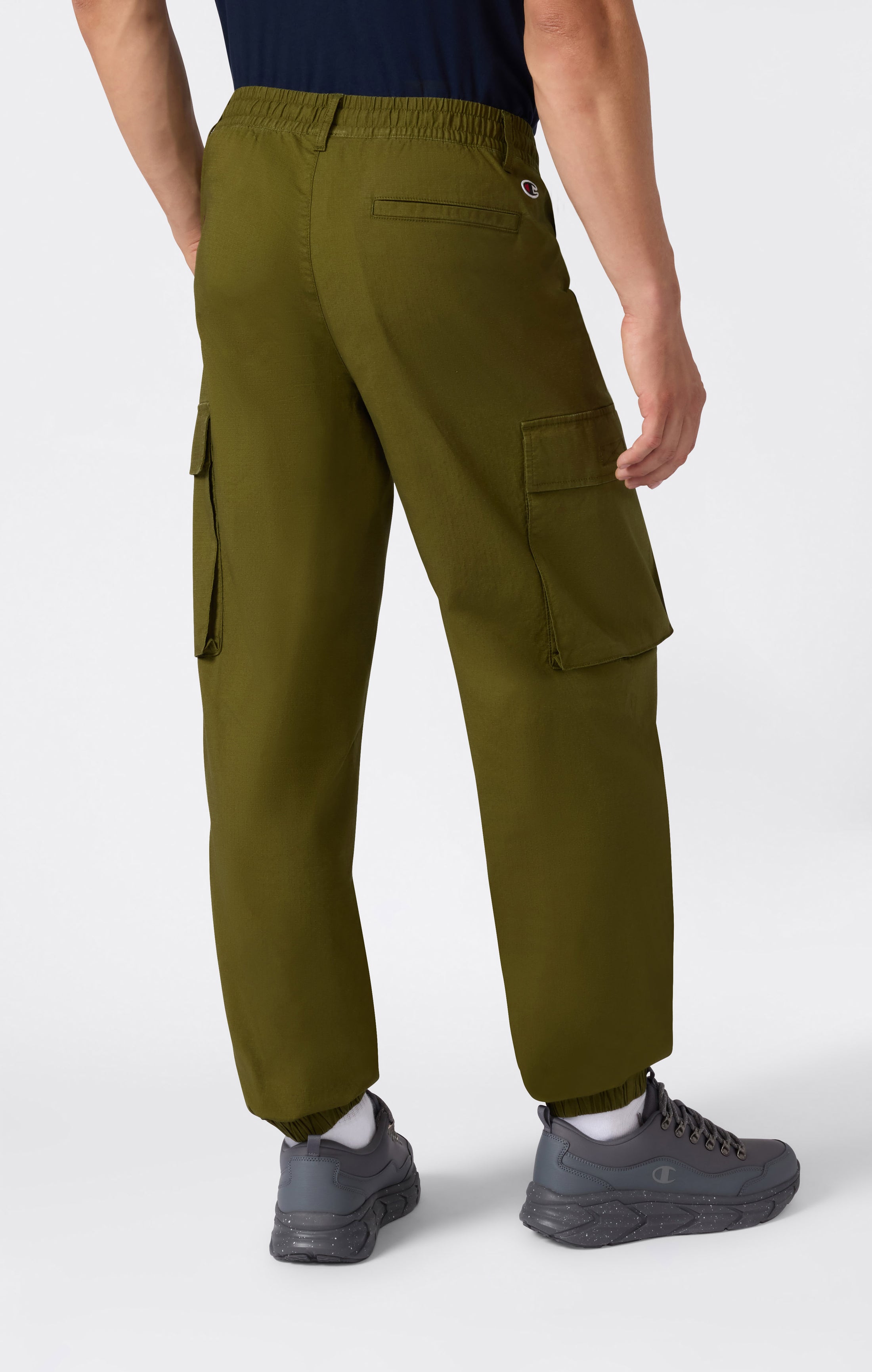 Pantaloni Cargo Uomo Tessuto Intrecciato Icons