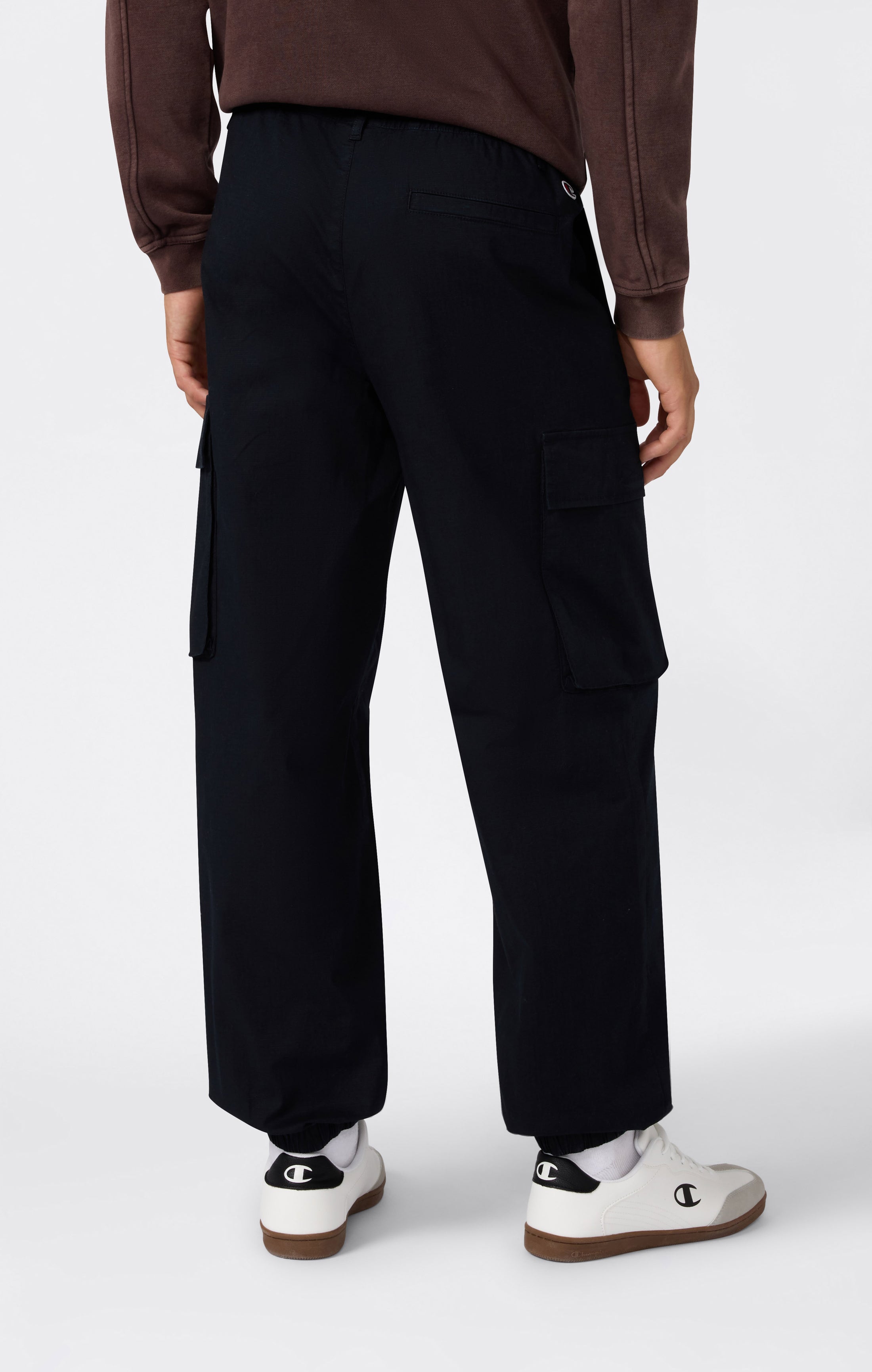 Pantaloni Cargo Uomo Tessuto Intrecciato Icons