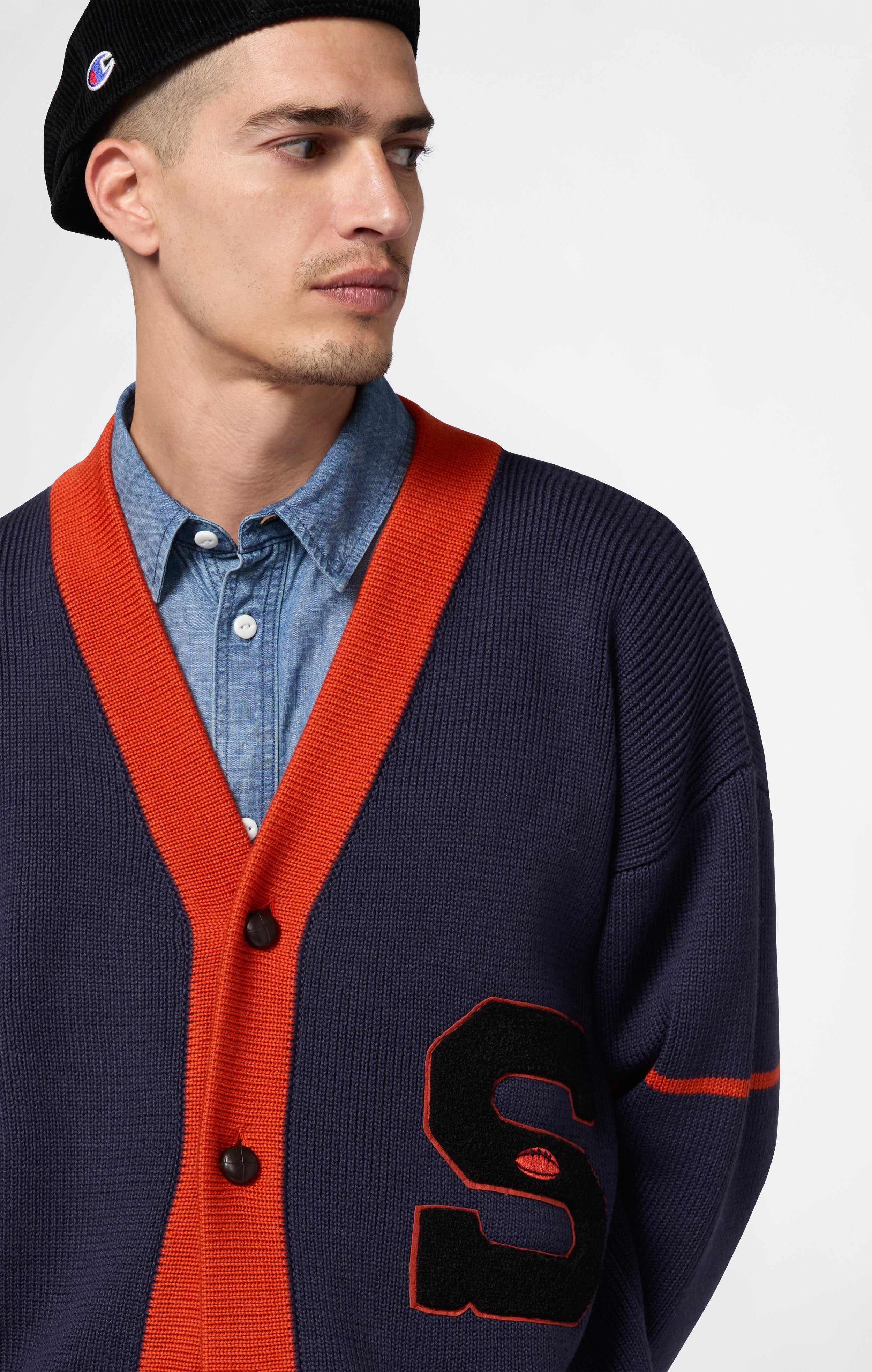 Cardigan da Uomo in Misto Lana Index & Archives Lighthouse