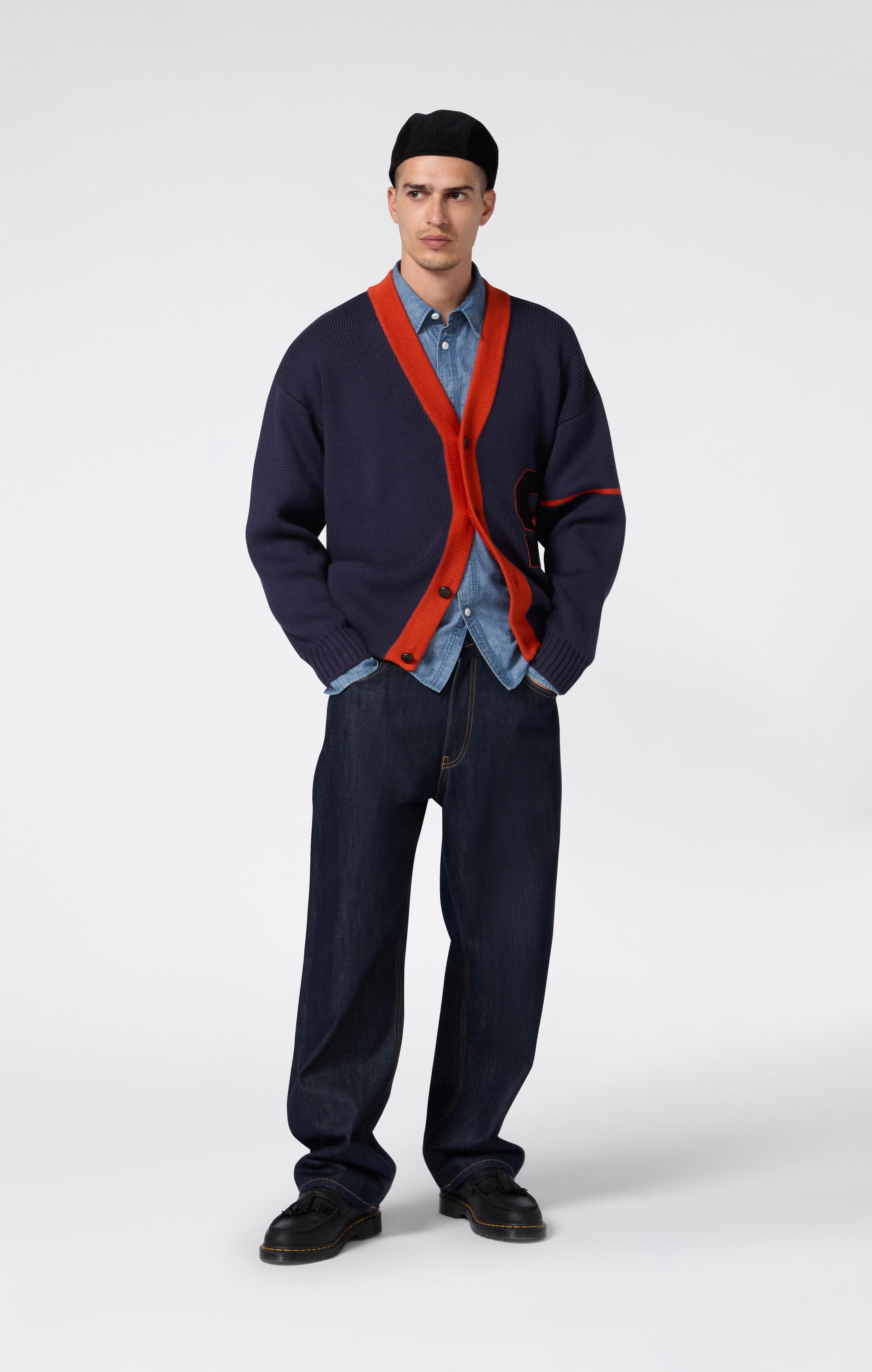 Cardigan pour Homme en Laine Mélangée Index & Archives Lighthouse