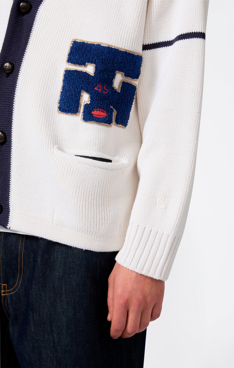 Cardigan da Uomo in Misto Lana Index & Archives Lighthouse