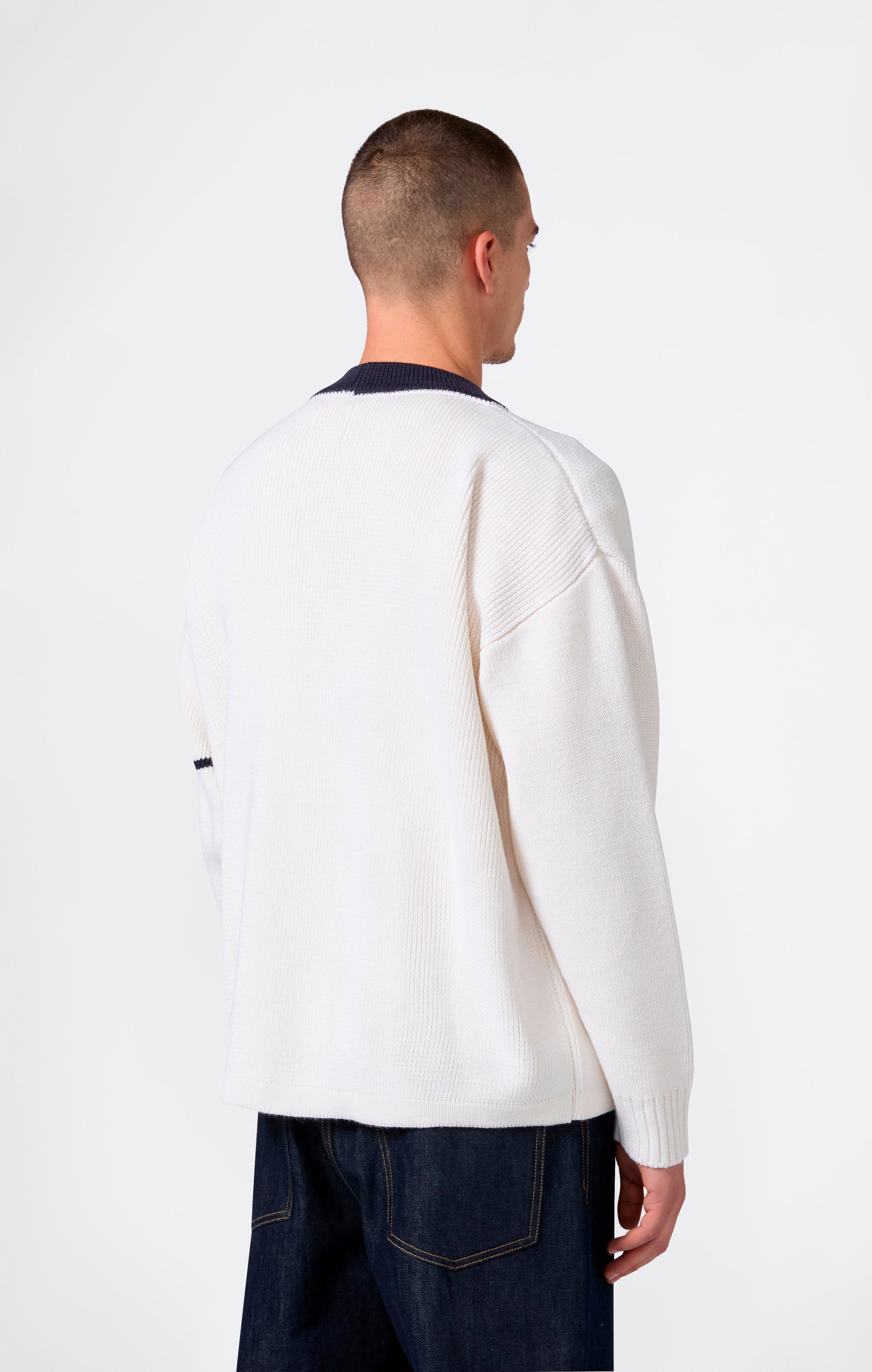 Cardigan da Uomo in Misto Lana Index & Archives Lighthouse