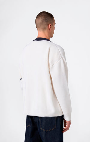 Cardigan da Uomo in Misto Lana Index & Archives Lighthouse