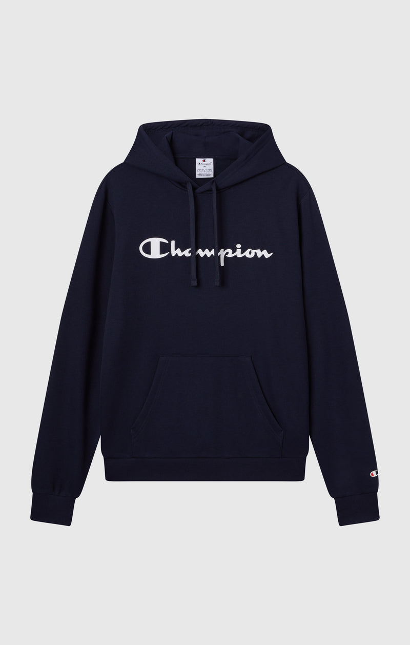 Men’s Lightweight Hooded Sweatshirt with Maxi Printed Logo