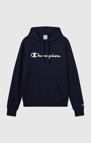 Men’s Lightweight Hooded Sweatshirt with Maxi Printed Logo