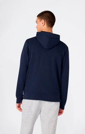 Men’s Lightweight Hooded Sweatshirt with Maxi Printed Logo