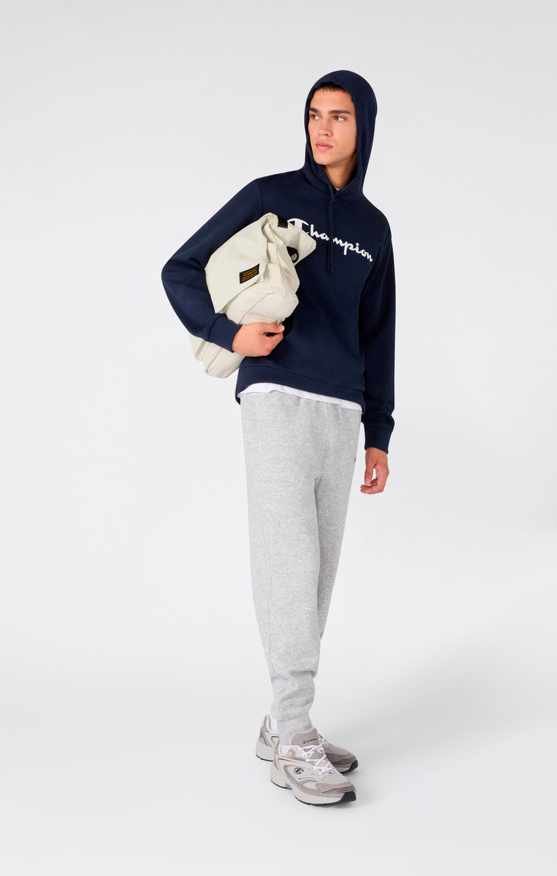 Men’s Lightweight Hooded Sweatshirt with Maxi Printed Logo