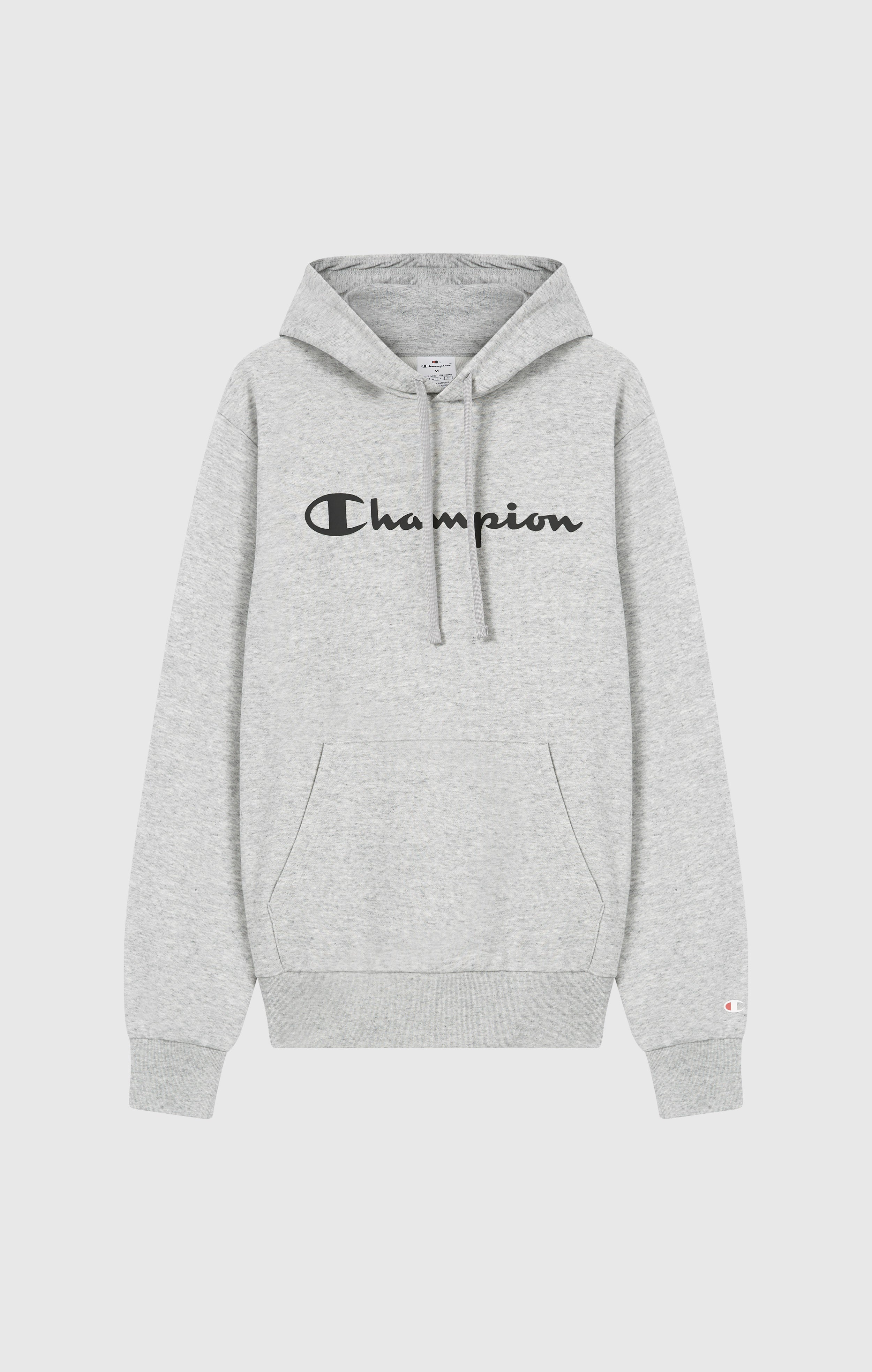 Men’s Lightweight Hooded Sweatshirt with Maxi Printed Logo