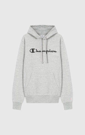 Men’s Lightweight Hooded Sweatshirt with Maxi Printed Logo