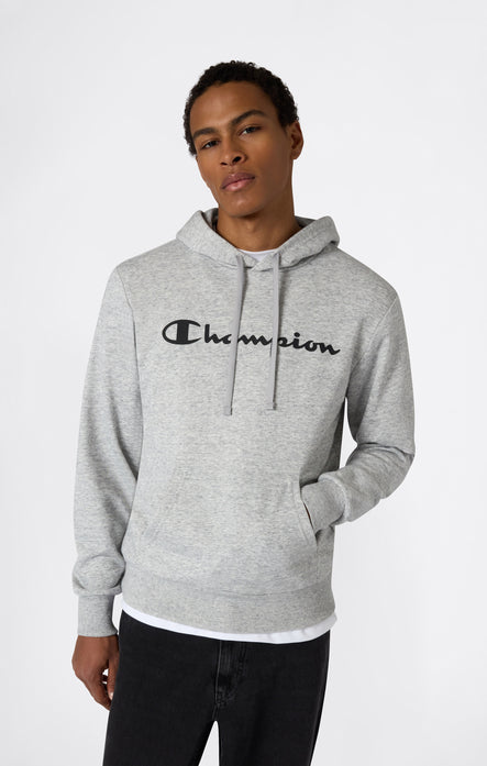 Men’s Lightweight Hooded Sweatshirt with Maxi Printed Logo