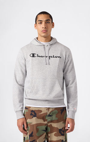 Men’s Lightweight Hooded Sweatshirt with Maxi Printed Logo