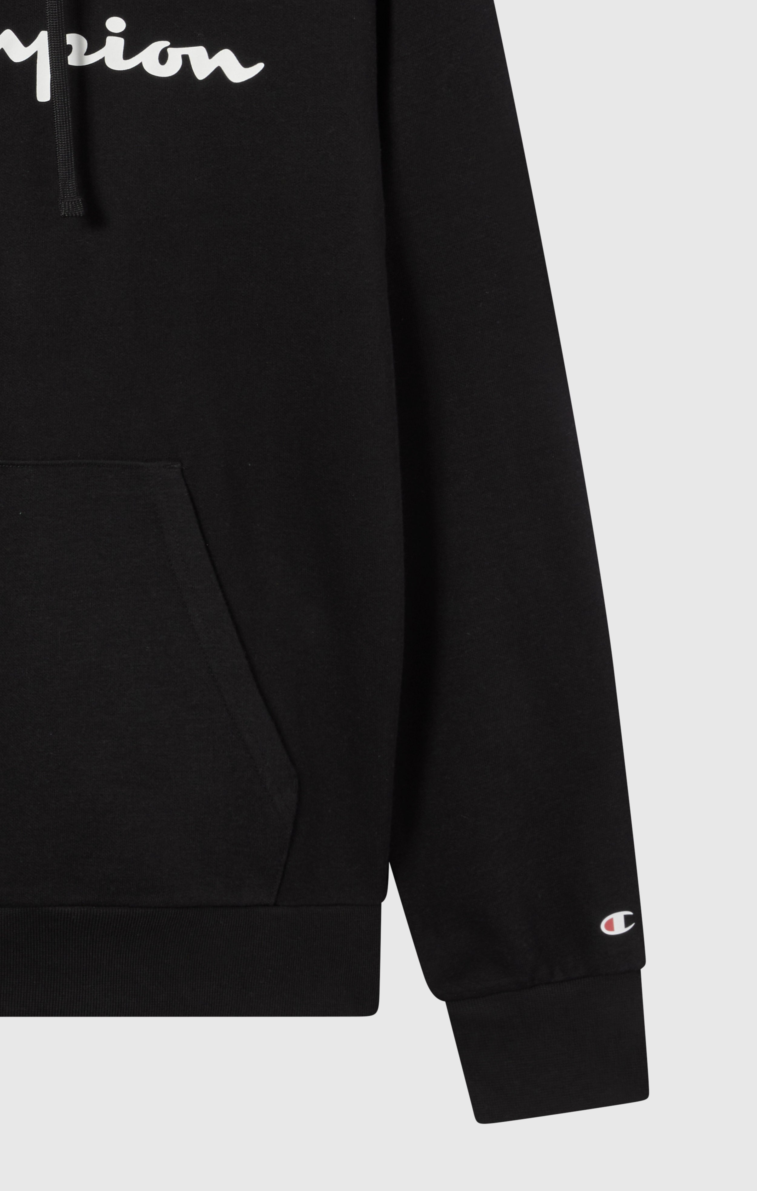 Men’s Lightweight Hooded Sweatshirt with Maxi Printed Logo