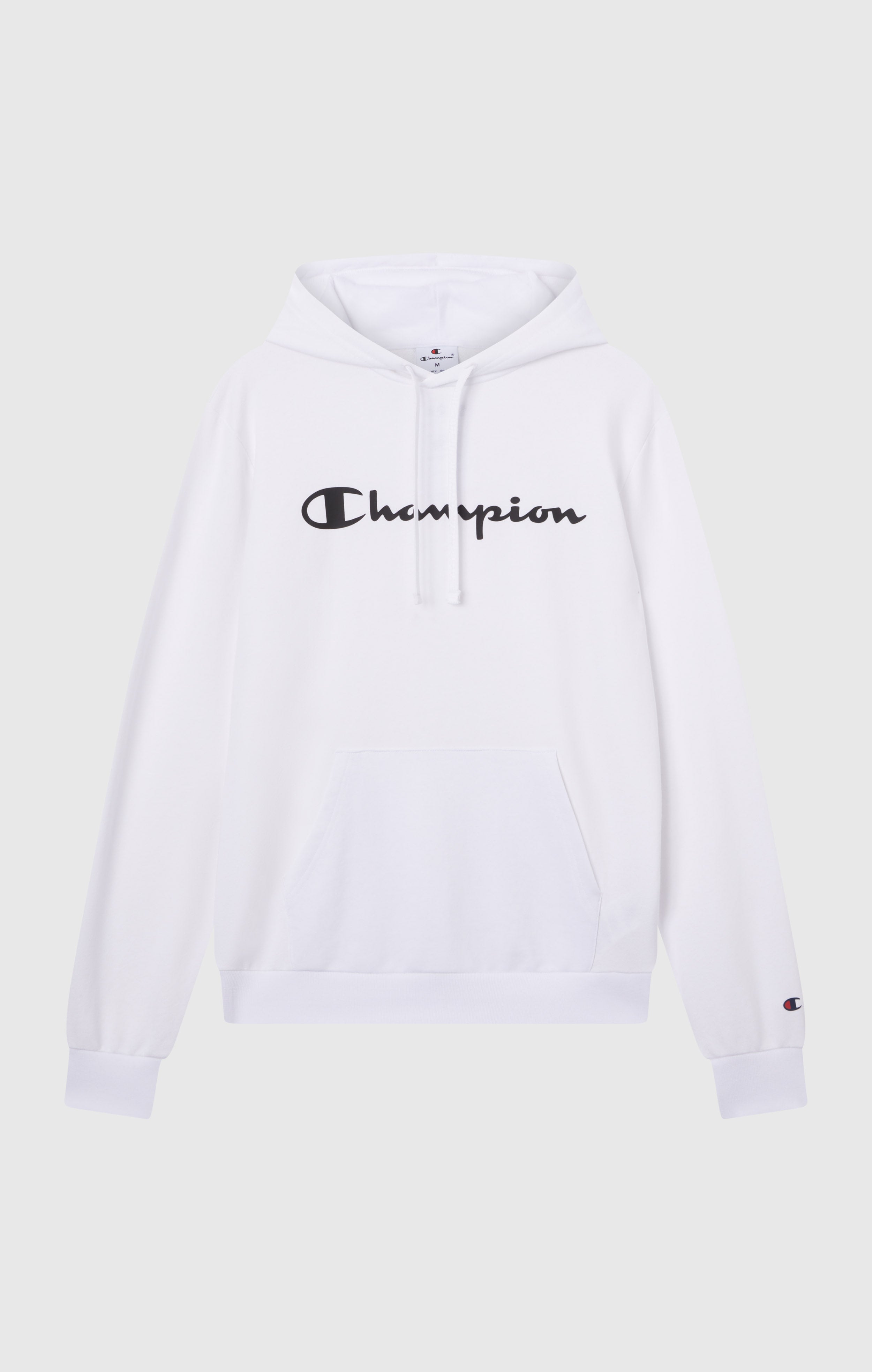 Men’s Lightweight Hooded Sweatshirt with Maxi Printed Logo